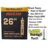 MAXXIS Bicycle Ultra-light Inner Tube for Mountain/Road Bikes: 26", 27.5", 29", 700x23C