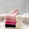 Autumn Winter Home Fluffy Socks Thickened Plush Warm Cute Cat Cozy Hairy Mink Velvet Floor Socks Soft Sleeping Socks
