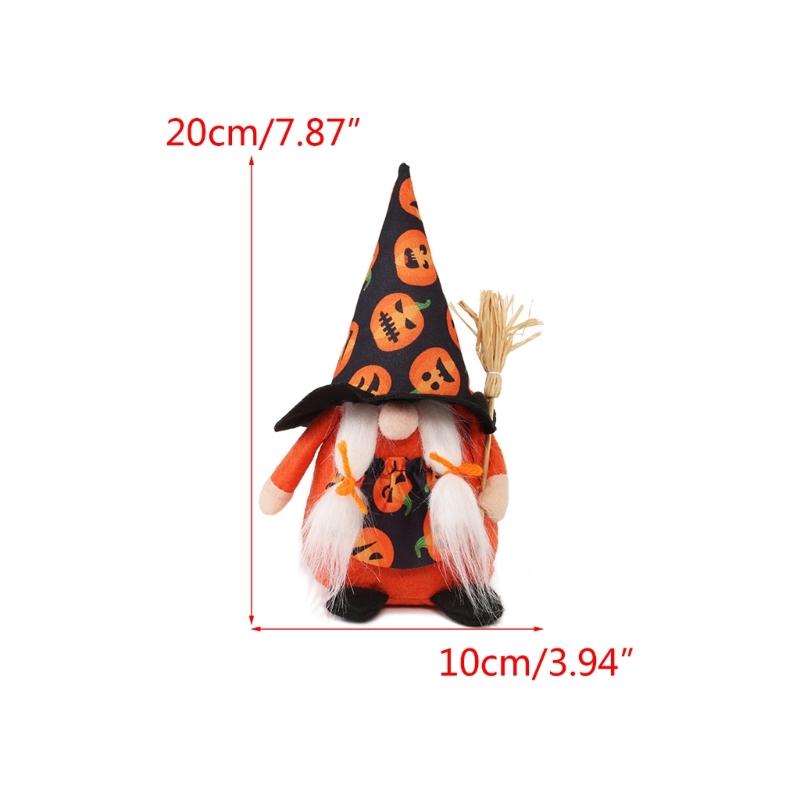 Halloween  Faceless Doll Small Decoration Halloween Dwarf Party Decorations for Festival Party Tree Decorations