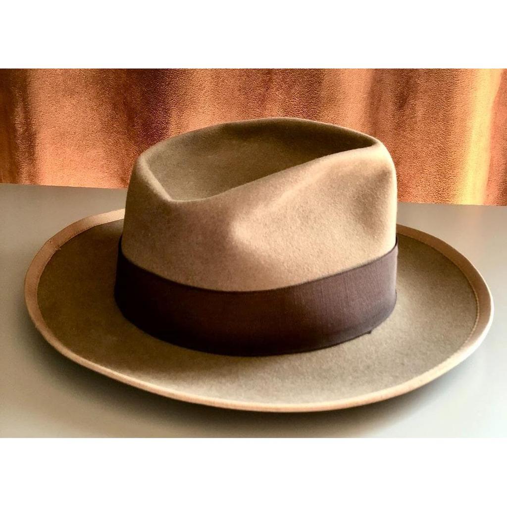 Used [Extremely Rare] BOND Vintage Felt Hat Superb Silhouette