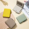 New Fashionable Ultra-thin Short Wallet Large Capacity Women's Japanese Wallet Zipper Change Bag Card Bag