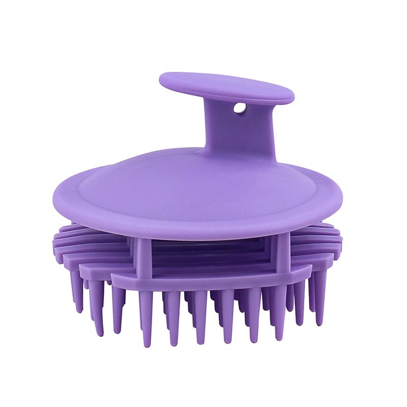 Pet Grooming Brush Pet Silicone Massage Hollow Brush Dogs Cats Soft Head For Dead Skin Loose Fur Removal Massage Bathing Brush