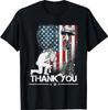 Distressed Memorial Day Shirt Flag Military Boots Dog Tags T-Shirt