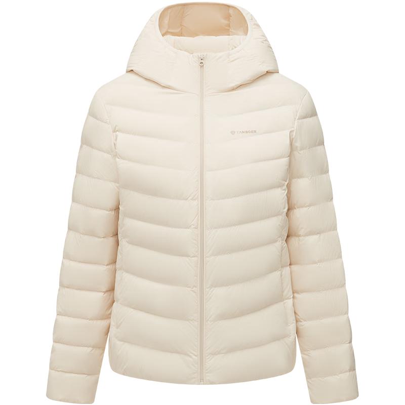 Tambor Women's Lightweight Short Hooded Down Jacket
