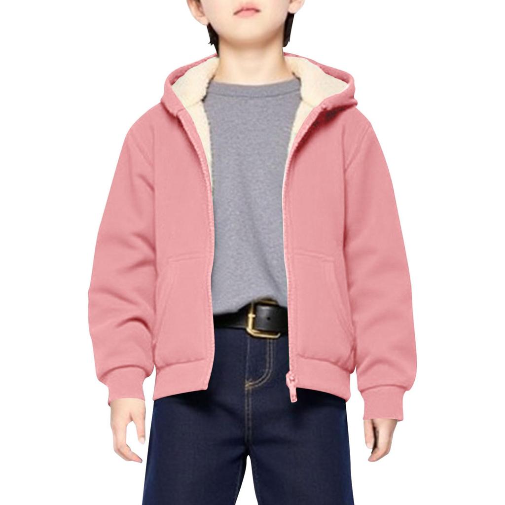 Boys Girls Hoodie Sweatshirt Fall Winter Warm  Jacket Coat