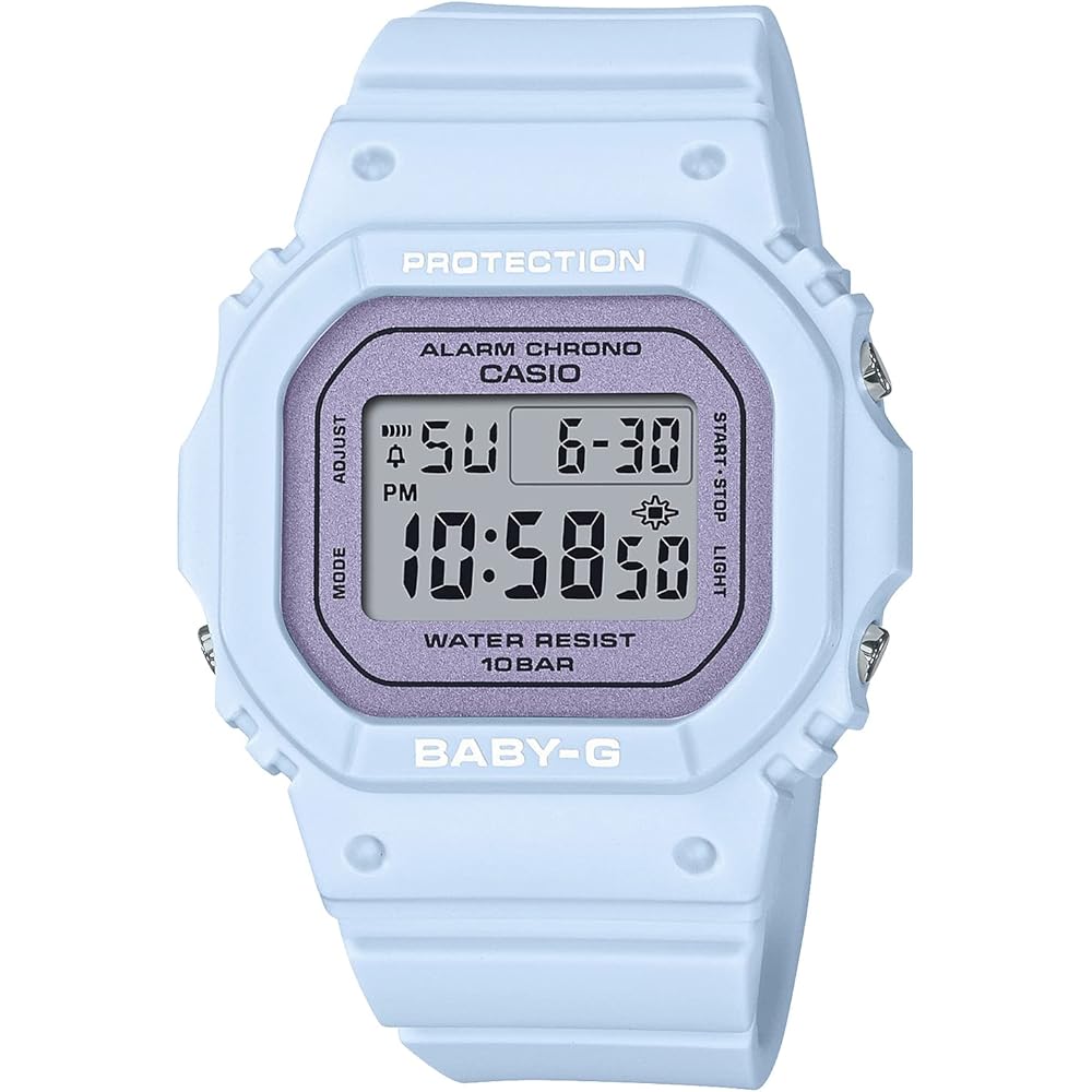 Casio Baby-G BGD-565SC-2JF Women s Lilac Blue Watch Water Resistant Stylish Design