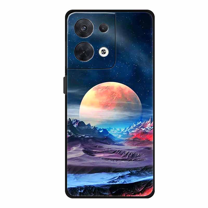For Oppo Reno 8 5G Case Luxury Soft Silicone Love Back Cover for OPPO Reno8 Pro + Plus Coque Reno 8 Pro 5G Global CPH2359 Funda