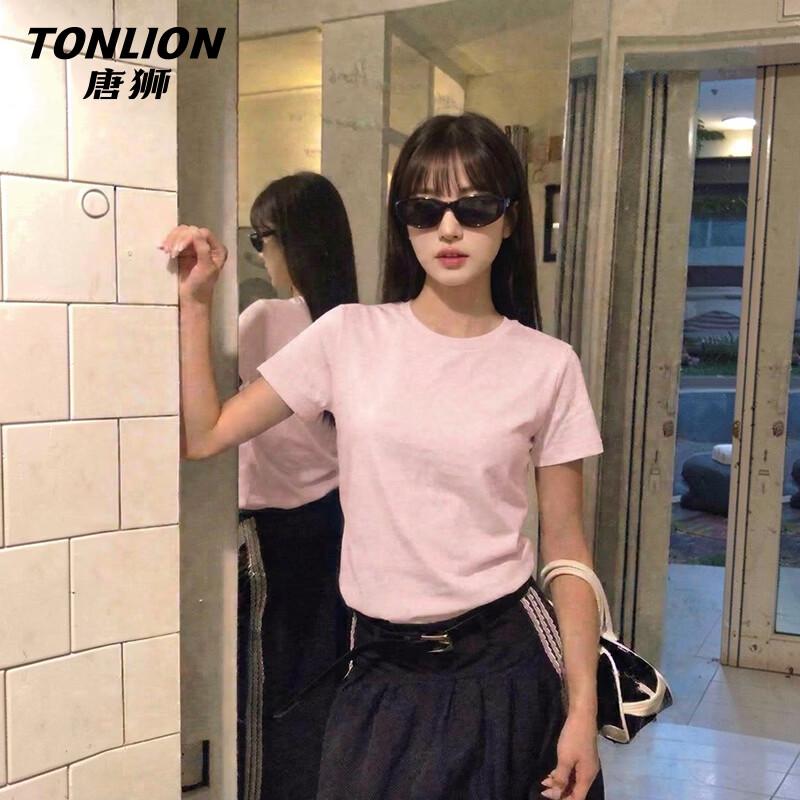 Женская охлаждающая облегающая футболка TonLion из Sorona S