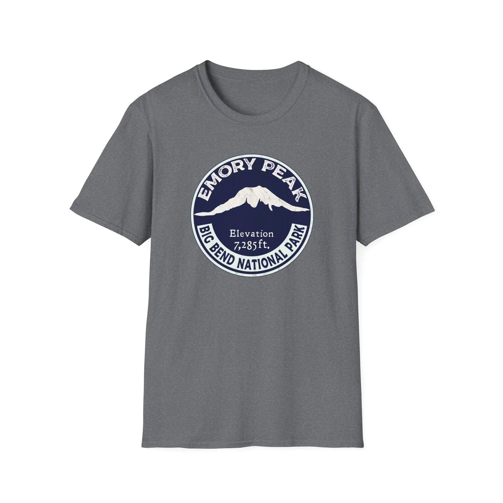 Emory Peak Texas T-Shirt Nature Lover Hiking Shirt Travel Big Bend National Park 2XL