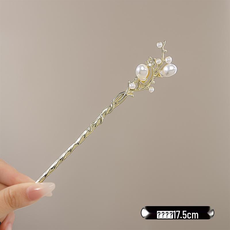 Vintage Chinese Style Hairpin for Updos - Elegant Retro Hair Stick with Tassel for Qipao