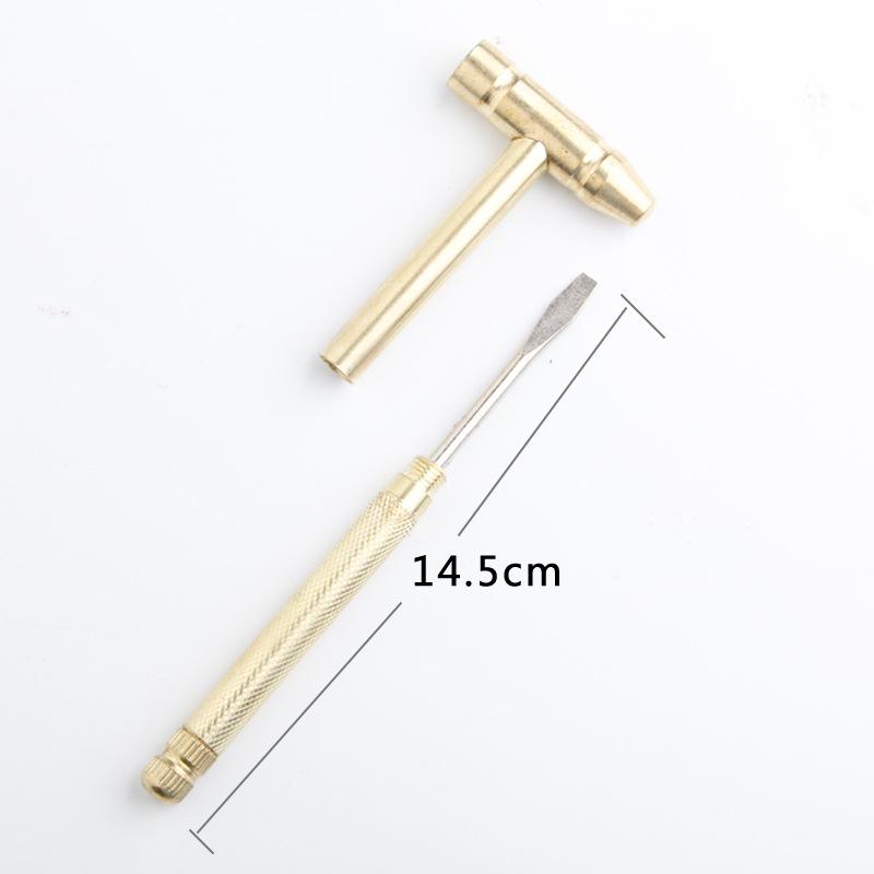 Handmade Small Wooden Mallet & Hammer Archaeological Toy Set