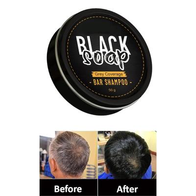 Hair and Beard Care Repair, Darken, Transform with Our Black Color Shampoo Soap, Hair Colour Shampoo Bar Soap Black