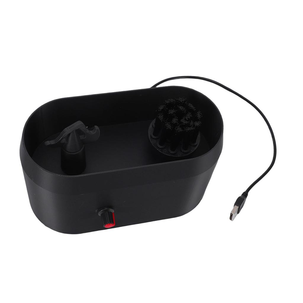 Čistič portafilteru kávy USB napájený Rukojeť kávovaru Čisticí kartáč a škrabka