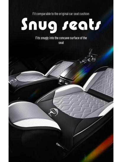 Honda Car Seat Cushion: Fits Civic, Brio, Inspire, Accord, Type R, Vezel - All-Season, Full Coverage