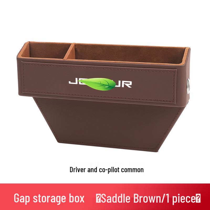 Jetour Car Seat Gap Organizer & Tissue Box - Interior Storage Accessory