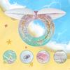 1 Pcs 90# Inflatable Swimming Ring Mermaid Tail Sequin Pool Ring Floating Beach Party Toys For Adult Kids