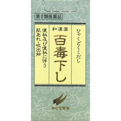 Kato Suisodo Pharmaceutical Hundred Poison Purge 256 Tablets Herbal Medicine & Kampo Efficacy: Constipation, Relief of the Following Symptoms Associat