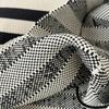 Casual Handmade Wave Point Tote Bag Wrist Bag Knit Handbag Shopping Bags