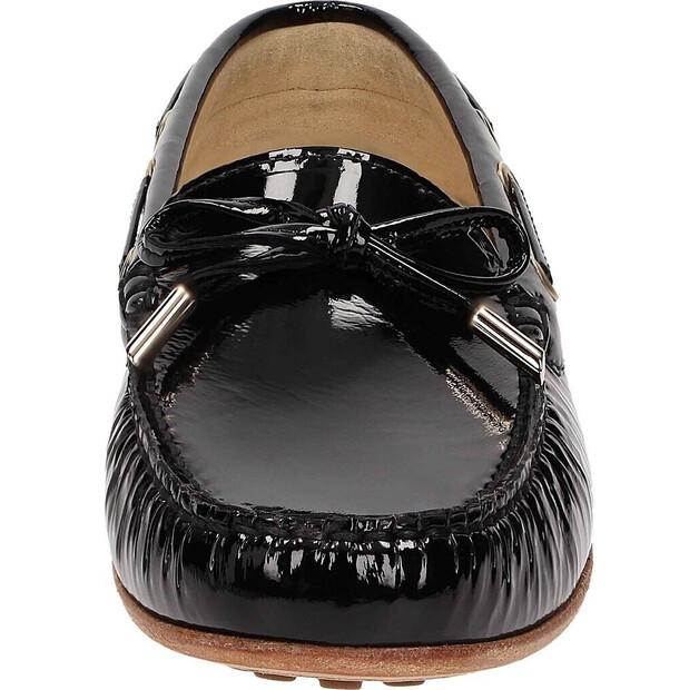 Women's Sioux Borinka Moccasin Slip-ons Black