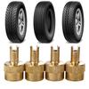 Tire Valve Stem Caps Wheel Tires Valves Covers Slotted Valve Cap Valve Core Remover Wheel Caps