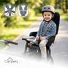 Siège vélo enfant arrière 22 kg, harnais 5 points, montage tube de selle Campela (CA0061GRY)