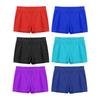 Dětské chlapce elastický pas Gymnastické šortky Workout Training Competition Krátké kalhoty