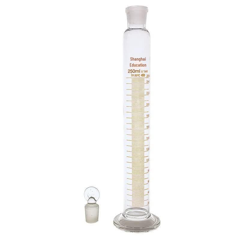 Hujiao Graduated Cylinder with Ground Glass Stopper