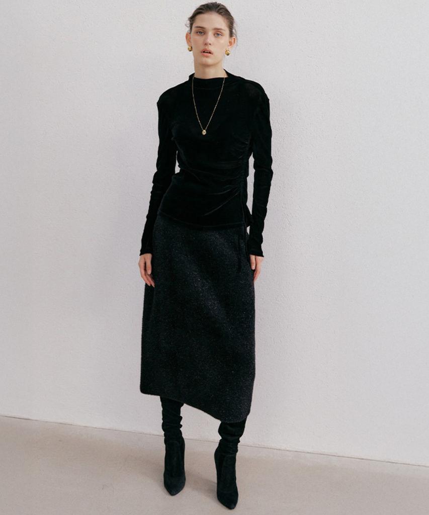 Baniseunyuyog Sylvie Sparkling Skirt Black
