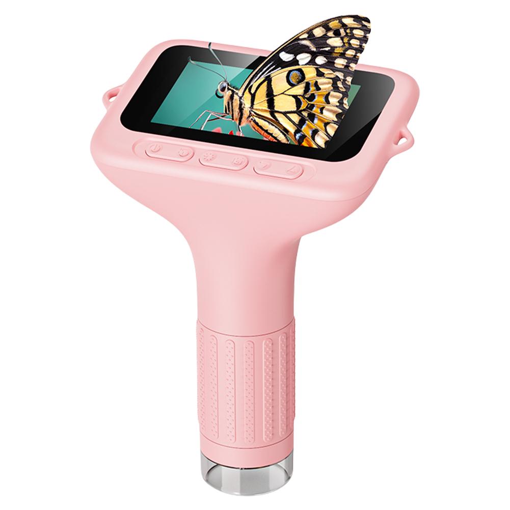 Microscope for Kids 1000X 1080P Digital Microscope Kids Microscope 3 Inch Screen Gifts for 3 4 5 6 7 8 9 10 Year Old Boys Girls