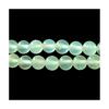 Strand of 64 Round Beads 5mm 5 Mm In Translucent Light Green Natural Jade