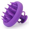Escova de xampu para massagem no couro cabeludo com cerdas macias de silicone para cuidados com o cabelo e relaxamento da cabeça