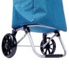 Shopping trolley with bag, blue, 40 l