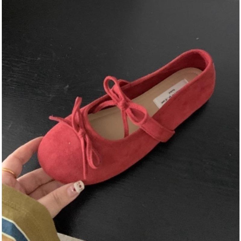 

Мода Новая Женская Мода Осень Туфли Мэри Джейн с бантом-бабочкой Комфорт Мягкая Подошва Балетки Женские Повседневные Платье Балетки 40