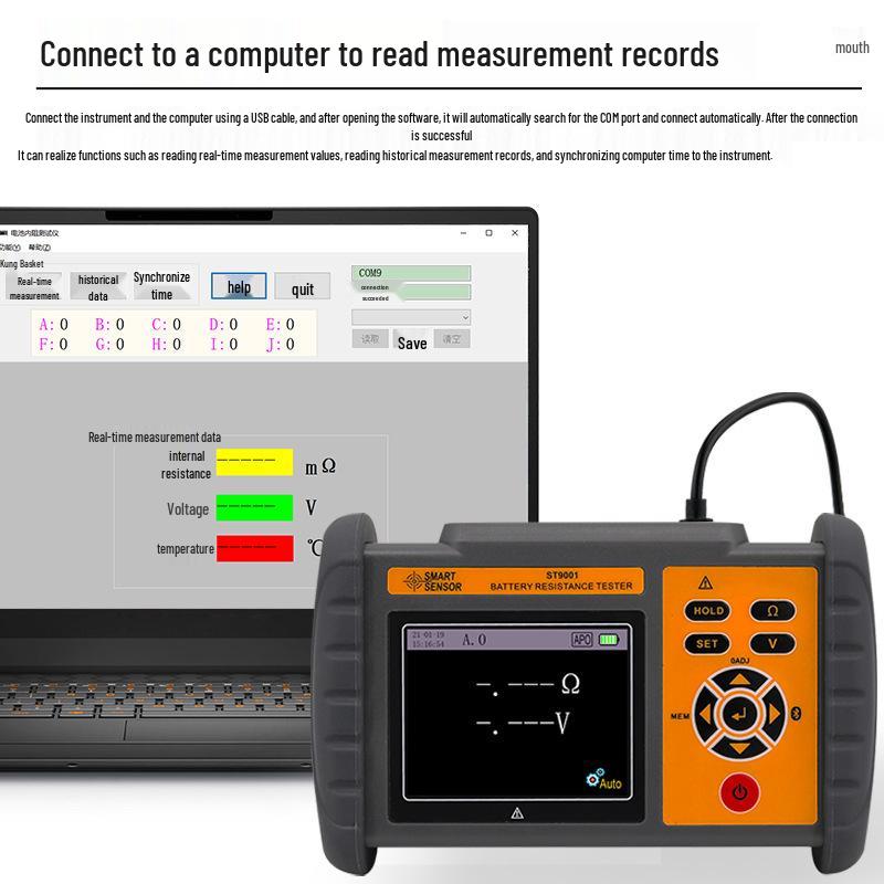 Hima Lithium Battery Internal Resistance & Voltage Tester - For Lithium Iron Phosphate & 18650 Batteries
