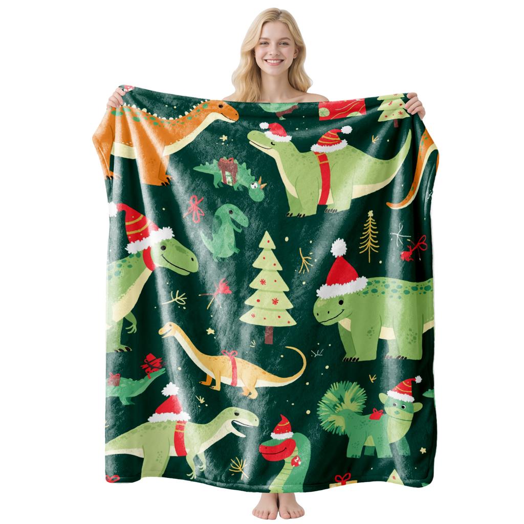2026 Christmas flannel blanket is universal for all seasons