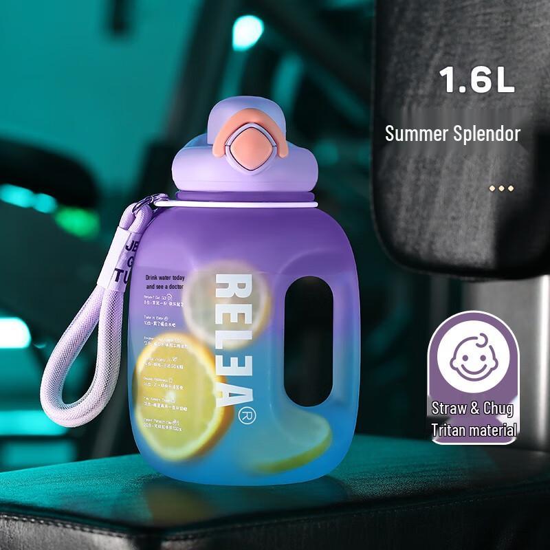 RELEA Large Capacity Tritan Sports Water Bottle