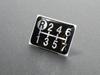 Tuningfan Shift Pattern for Manual Transmission Super Big and Emblem, Black, 7-Speed Vehicles, Giga, Great, Dolphin, Profia, Thumb, Quon, Black,