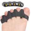 1 Paire Séparateur d'orteils Correcteur de pied Écarteurs Souples Élastiques Réglables Design à Cinq Trous Soulage les Cors aux Orteils, les Orteils en Marteau Accessoires Respirants pour le Soin des Pieds