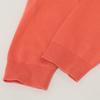 CABaN 39-02-34-02001 Orange Cotton x Cashmere Crew Neck Button Knit Cardigan tops XS OrangeUsed