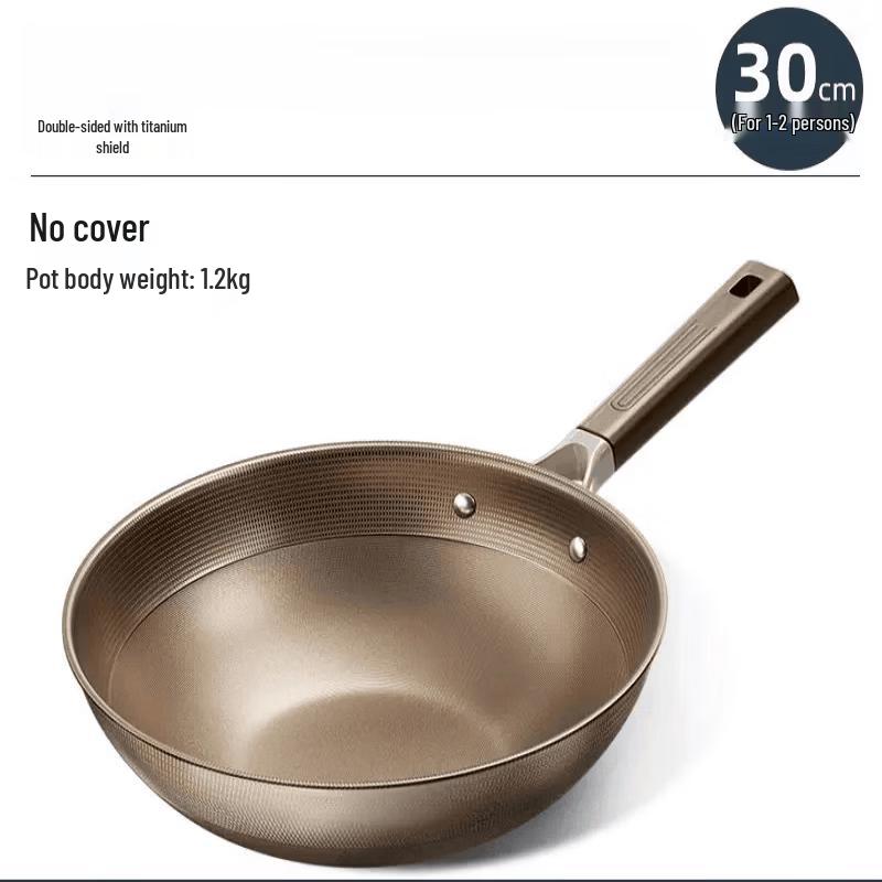 Wutuo Double-sided Titanium Shield Non-stick Pan