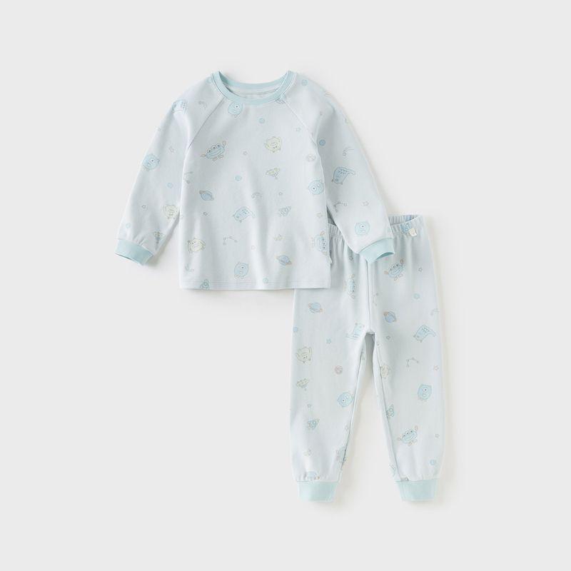David Bella Boys' Underwear Set Warm Baby Autumn Clothes and Pants Children's Pajamas Loungewear Spring Season