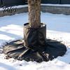 Protective Barrier for Young Trees Palm Tree Root Protector, 3-Layer Winter Freeze Cover with Ground Stakes, Insulation Trunk Wrap Shrubs Garden