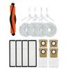 T7pro Sweeping Robot Accessories Suitable For Mijia Stone Sweeper Parts T6 P5 S5 Main Brush Cover Rag Screen Water Tank