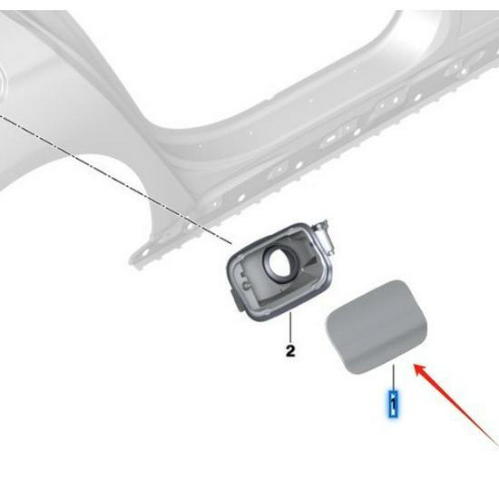Fuel Tank Cap for BMW 7 Series G12/G12 LCI