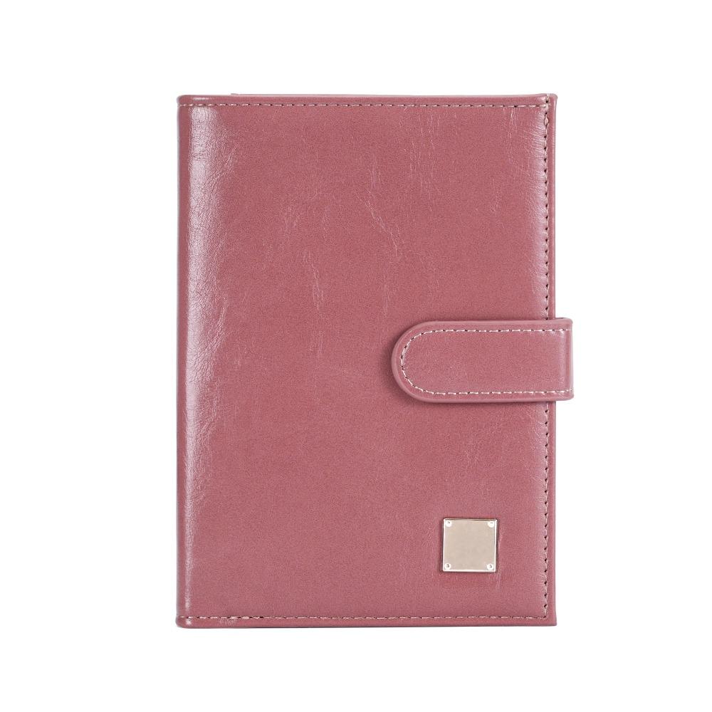 Purse PU Passport Bag Card Holder Storage Card Bag Portable Passport Clip  Men