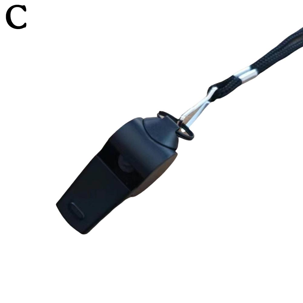 Lifeguards Survival Sport Clear Loud Lightweight Steel Whistle Loud Metal Whistles With Lanyard Professional Referees Whistle