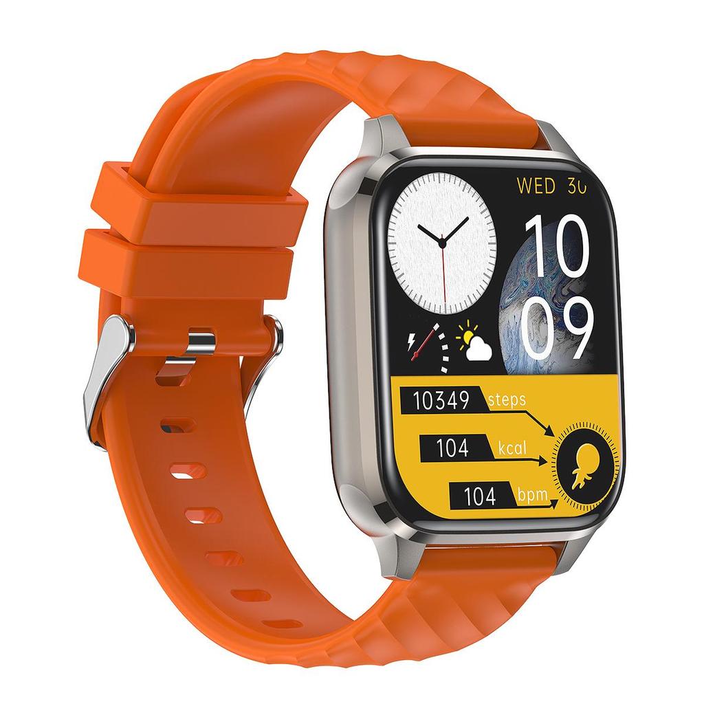 Rainbuvvy FW12 Smartwatch 1.85inch TFT 240x280 BT5.2 Bluetooth Call IP68 Waterproof Support Multiple Sports Modes 300mAh Long Standby