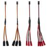 4 buc 20cm Fire Splitter Y cu Mufă JR, Adaptor Y JR Femelă la JST Masculin, Cablu Extensie Y Servo JR pentru Crawler-e RC Scala 110112, Receptor, Servo,