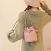 Bag Coin Purse Shoulder Pouch PU Leather Handbag Female Bag Bucket Bag Single Shoulder Bag