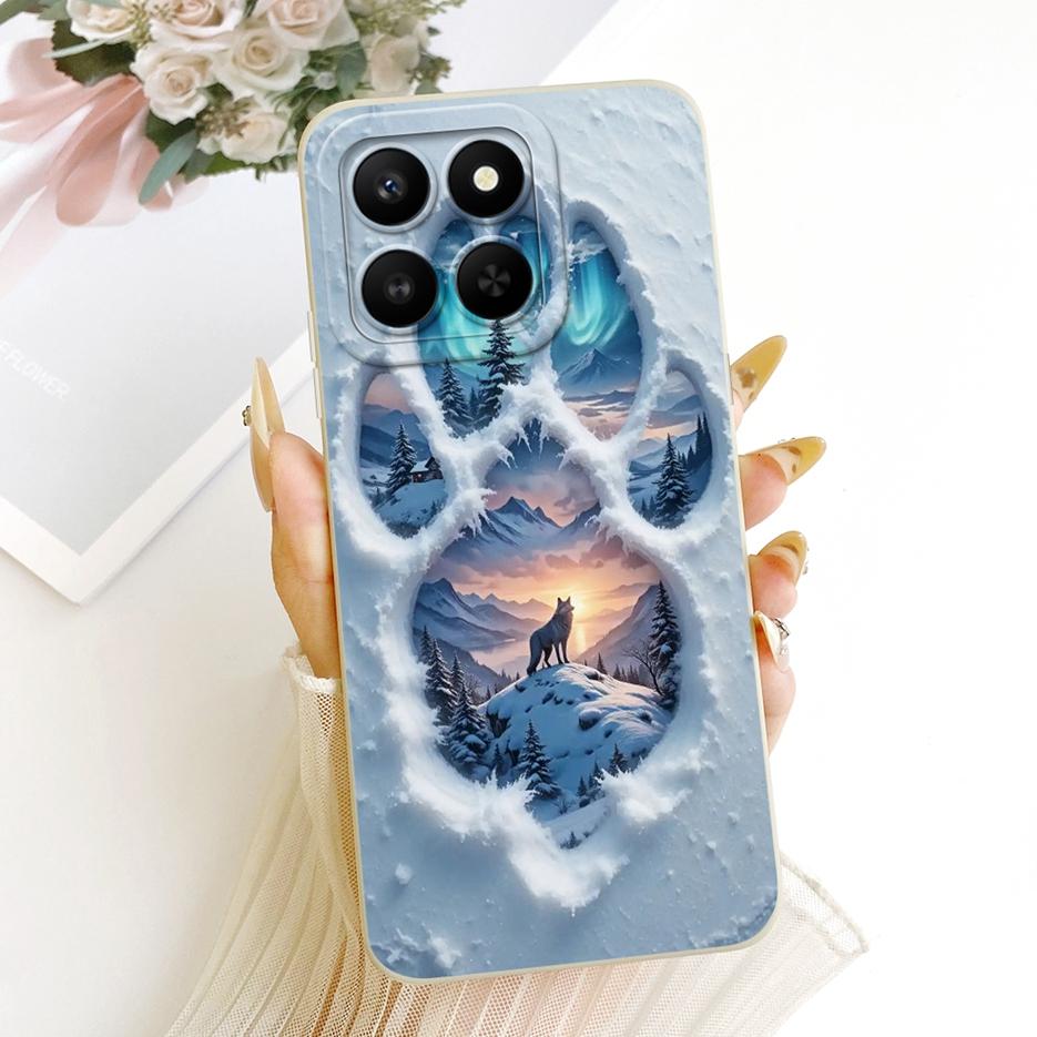 Etui For Honor 400 Smart 5G LGN-NX1 Urocze Śmieszne Kreskówkowe Pokrowiec Odporne na Wstrząsy Etui na Telefon Dla Honor X7d 4G HonorX7d 5G Miękkie Pokrowce Torby